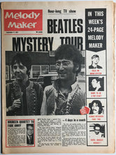 Load image into Gallery viewer, Beatles - Melody Maker September 9, 1967