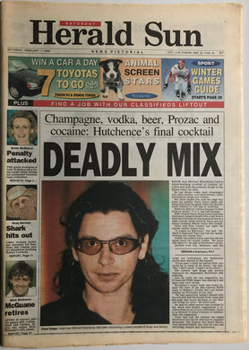 INXS (Michael Hutchence) - Herald Sun