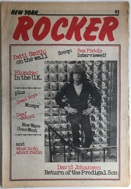 New York Dolls - New York Rocker July-August 1977