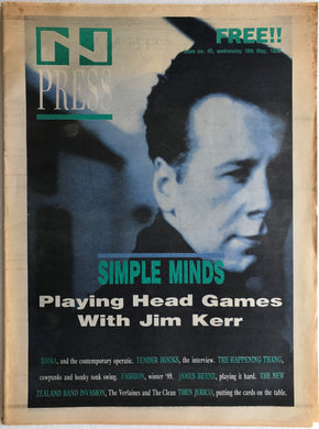 Simple Minds - In Press no.45 May 10, 1989