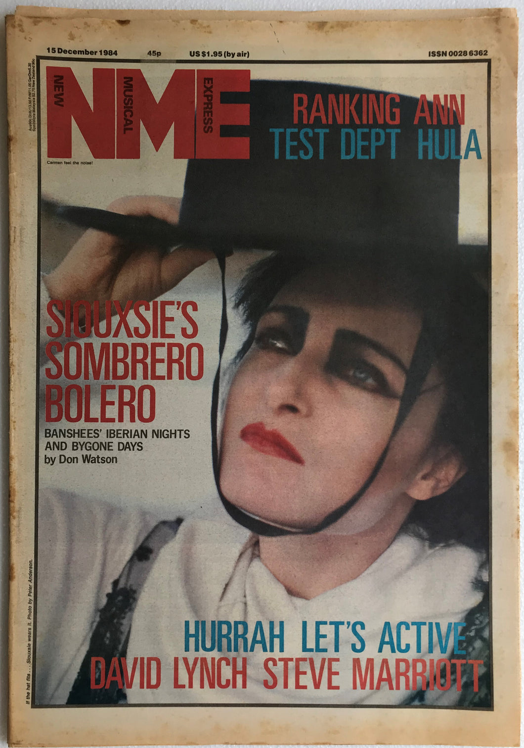 Siouxsie & The Banshees - NME