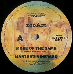 Martha's Vineyard - More Of The Same