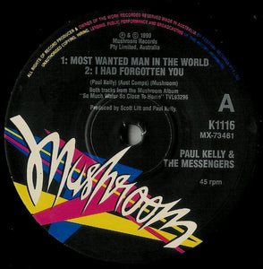 Kelly, Paul (& The Messengers) - Most Wanted Man In The World