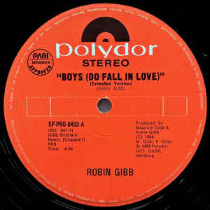 Bee Gees (Robin Gibb) - BEE GEES (ROBIN GIBB) - "Boys (Do Fall In Love)"