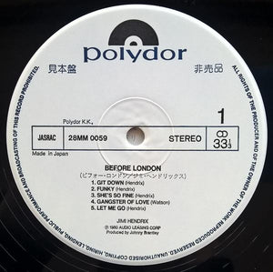 Jimi Hendrix - Before London