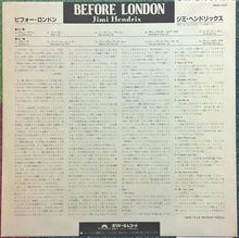 Load image into Gallery viewer, Jimi Hendrix - Before London