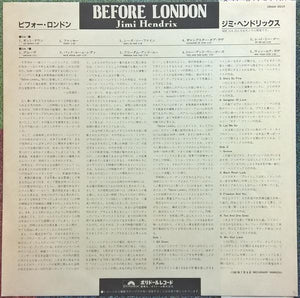 Jimi Hendrix - Before London
