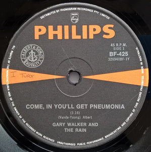 Walker Brothers (Gary Walker & The Rain) - Come In You'll Get Pneumonia