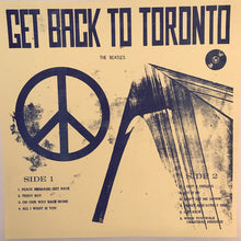 Load image into Gallery viewer, Beatles - Get Back To Toronto