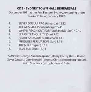 Sun - The Rehearsal Tapes 1971-1973