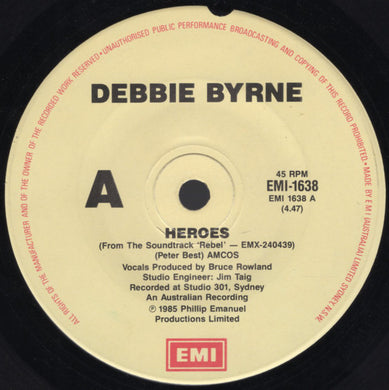 Debbie Byrne - Heroes
