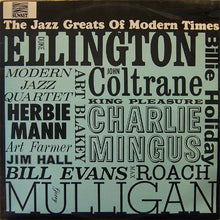 Load image into Gallery viewer, V/A - The Jazz Greats Of Modern Times