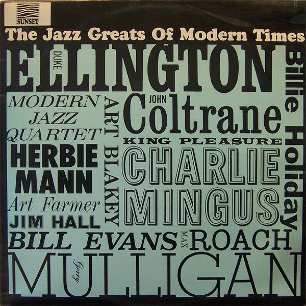 V/A - The Jazz Greats Of Modern Times