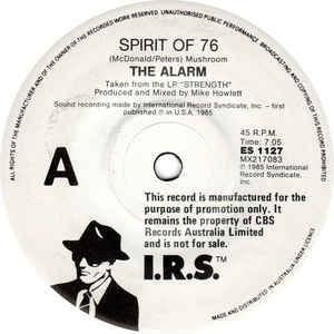 Alarm - Spirit Of 76