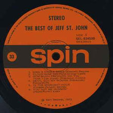 Load image into Gallery viewer, St.John, Jeff - The Best Of Jeff St.John