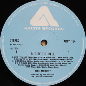 Max Merritt & The Meteors - Out Of The Blue