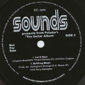 Who (John Entwistle) - Sounds Presents From Polydor's The Guitar Album