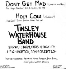 Load image into Gallery viewer, Tinsley Waterhouse Band - Due Skill + Care