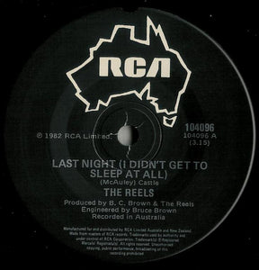 Reels - Last Night (I Couldn't Get To Sleep)