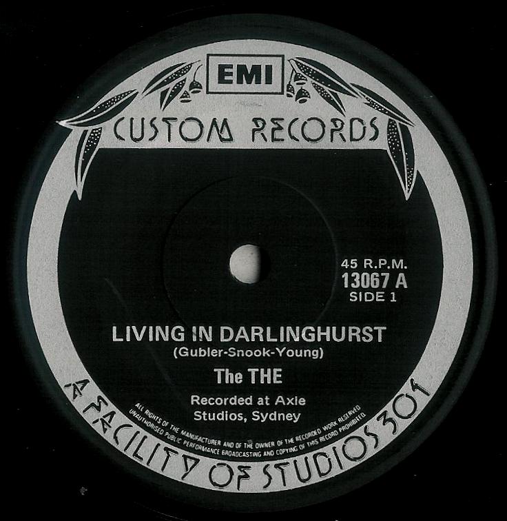 The The (Oz) - Living In Darlinghurst