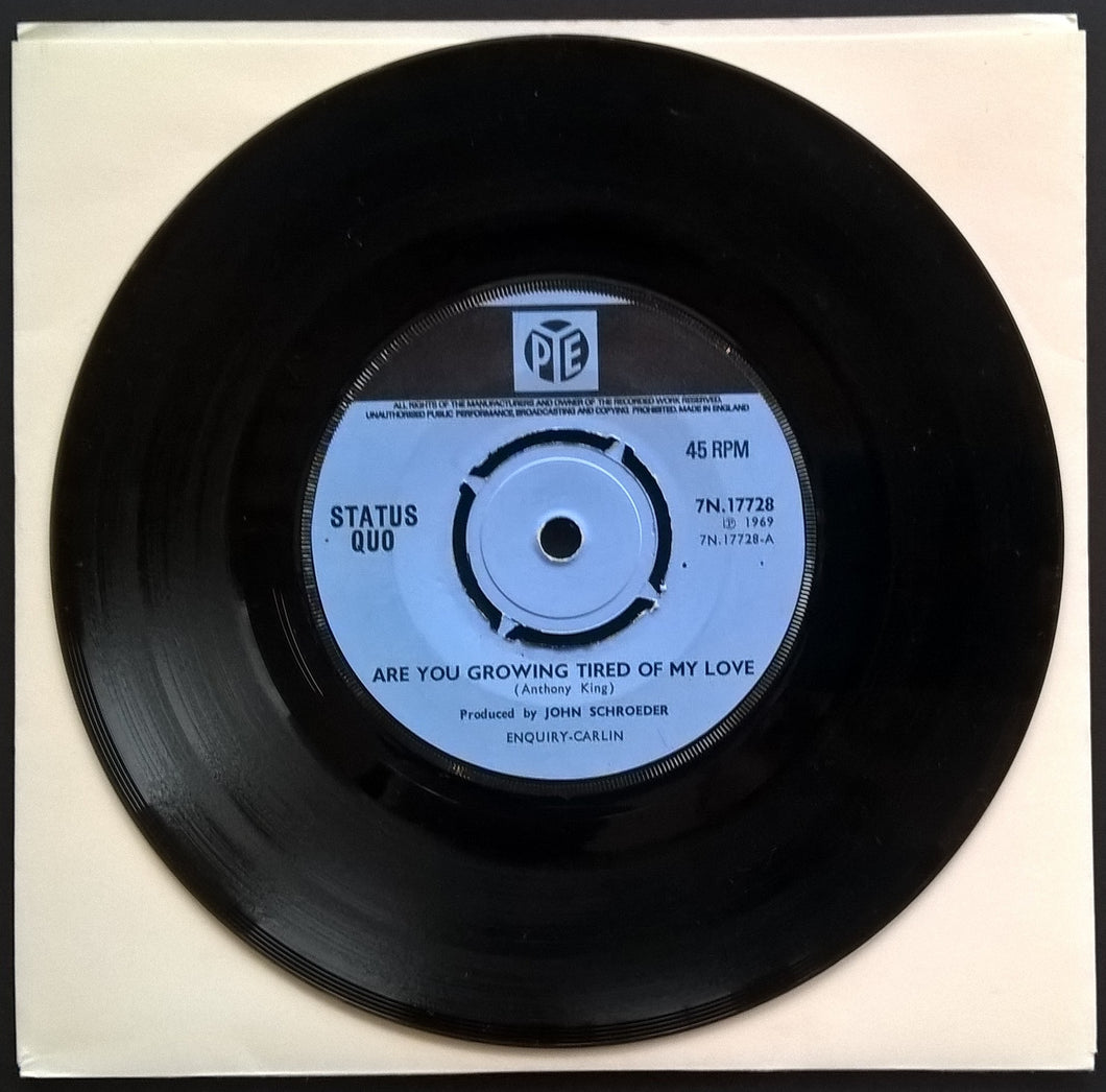 Status Quo - Are You Growing Tired Of My Love