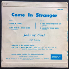 Load image into Gallery viewer, Johnny Cash - Come In Stranger