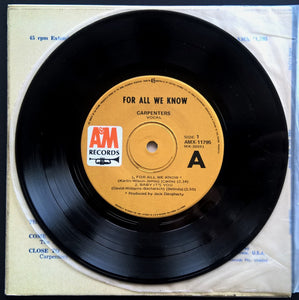 Carpenters - For All We Know