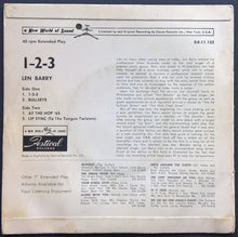 Load image into Gallery viewer, Len Barry - 1-2-3