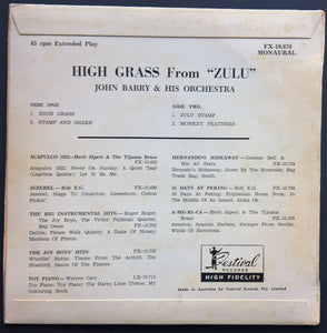 John Barry - High Grass From "Zulu"