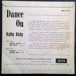 Kathy Kirby - Dance On