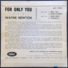 Load image into Gallery viewer, Wayne Newton - For Only You