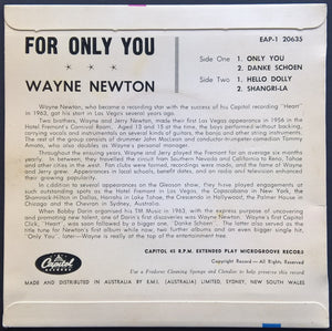 Wayne Newton - For Only You