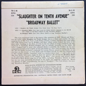 O.S.T. - Slaughter On Tenth Avenue