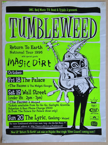Tumbleweed - Return To Earth National Tour 1996
