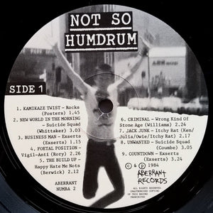 V/A - Not So Humdrum The 2nd Aberrant Sydney Compilation
