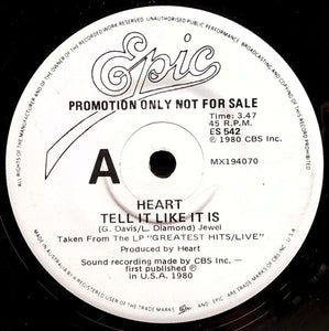 Heart - Tell It Like It Is