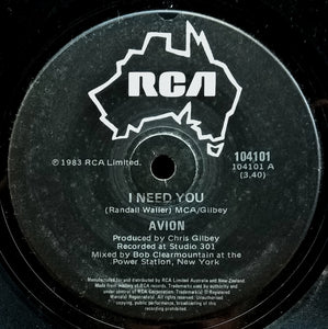 Avion - I Need You