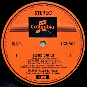 Shadows (Marvin,Welch,Farrar) - Second Opinion