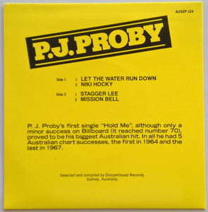 P.J. Proby - Let The Water Run Down