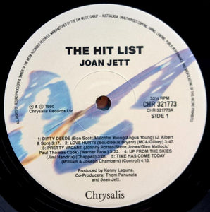 Joan Jett - The Hit List
