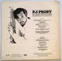 Load image into Gallery viewer, P.J. Proby - Somewhere