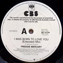 Load image into Gallery viewer, Queen (Freddie Mercury) - I Was Born To Love You