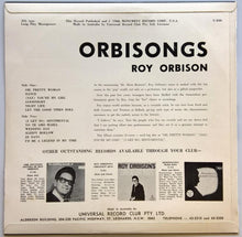 Load image into Gallery viewer, Roy Orbison - Orbisongs