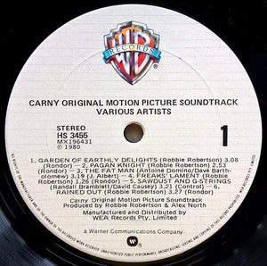 The Band (Robbie Robertson) - Soundtrack From The Motion Picture Carny