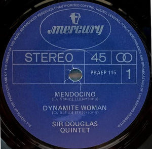 Sir Douglas Quintet - Mendocino