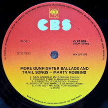 Load image into Gallery viewer, Marty Robbins - More Gunfighter Ballads And Trail Songs