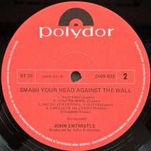 Load image into Gallery viewer, Who (John Entwistle) - Smash Your Head Against The Wall