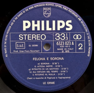 Le Orme - Felona E Sorona