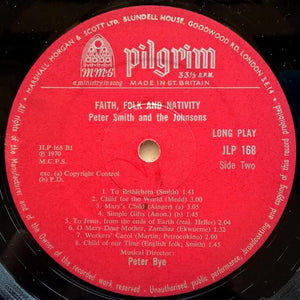 Peter Smith & The Johnsons - Faith, Folk And Nativity