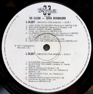 John Renbourn - So Clear